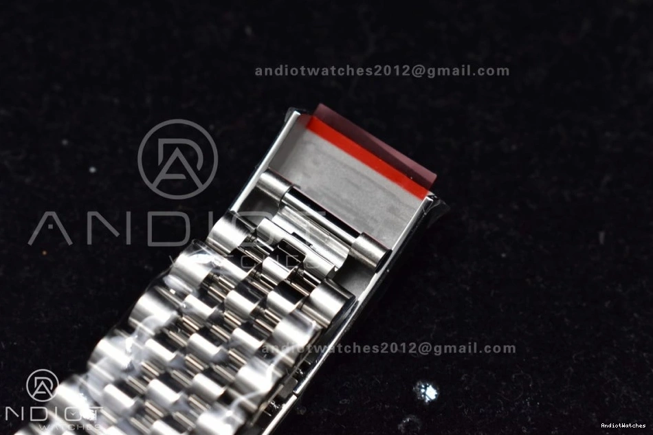 Clean 904L Jubilee Best 126334 Bracelet DateJust 41 Steel Diamonds VR On Dial 1:1 406 Neat SS Blue Edition 0102